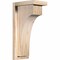 Ekena Millwork Huntington Smooth Corbel w/Backplate, Douglas Fir, 5 1/2"W x 8"D x 16"H COR06X08X16HUN01SDF - alternate 1